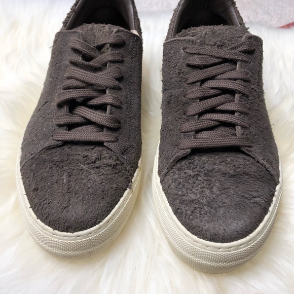 Helmut Lang | Distressed Suede Platform Sneaker 39 - Picture 3 of 13